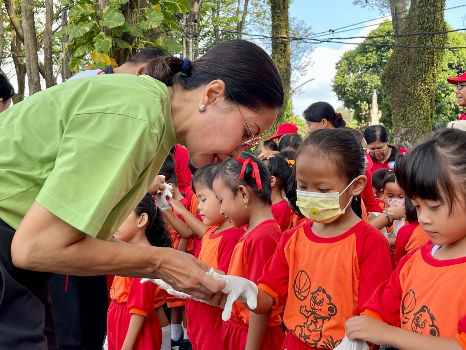 podiumnews.com-TP PKK Bali Edukasi Siswa TK Pilah Sampah 